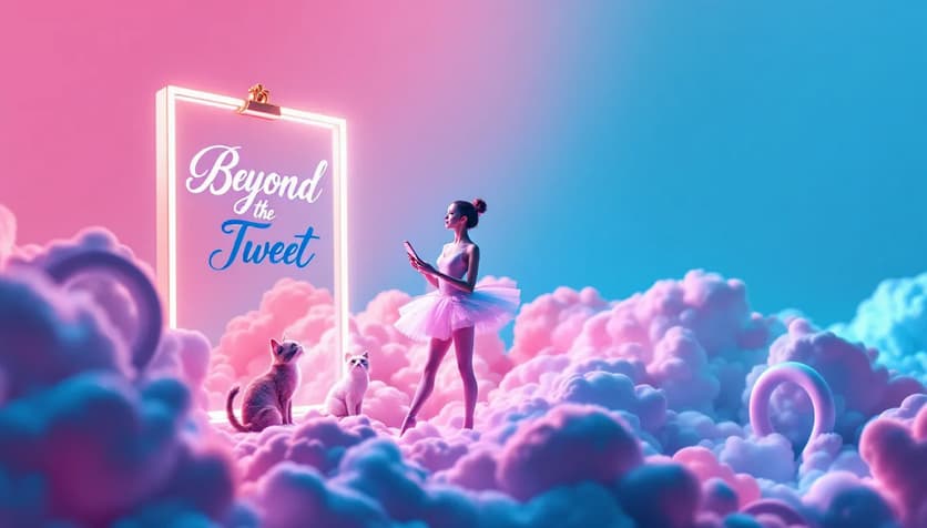 A collage of social media platforms showcasing ways to expand reach beyond Twitter.